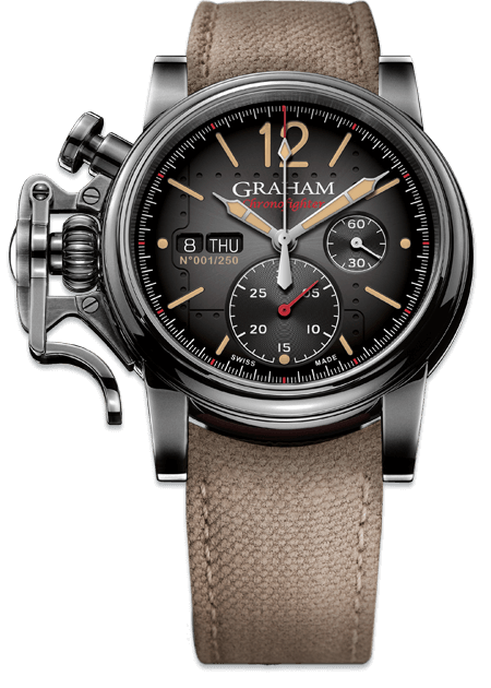 GRAHAM LONDON 2CVAV.B18A Chronofighter Vintage Aircraft Ltd replica watch